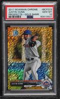 Justin Dunn [PSA 10 GEM MT] #/50