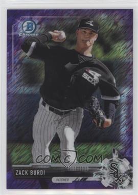 2017 Bowman Chrome - Prospects - Purple Shimmer Refractor #BCP245 - Zack Burdi