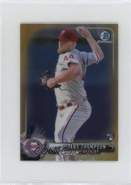 2017 Bowman Chrome Minis - Base Bowman Rookies - Gold Refractor #62 - Jake Thompson /50