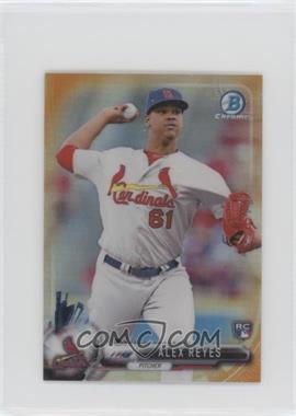 2017 Bowman Chrome Minis - Base Bowman Rookies - Orange Refractor #98 - Alex Reyes /25