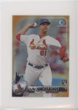 2017 Bowman Chrome Minis - Base Bowman Rookies - Orange Refractor #98 - Alex Reyes /25