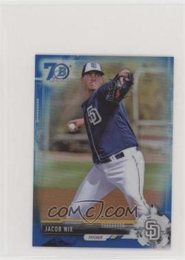 2017 Bowman Chrome Minis - Bowman Chrome Prospects - 70th Anniversary Logo Refractor #BCP195 - Jacob Nix /70