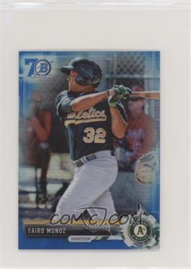 2017 Bowman Chrome Minis - Bowman Chrome Prospects - 70th Anniversary Logo Refractor #BCP203 - Yairo Munoz /70