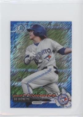 2017 Bowman Chrome Minis - Bowman Chrome Prospects - Blue Shimmer Refractor #BCP142 - Bo Bichette /150