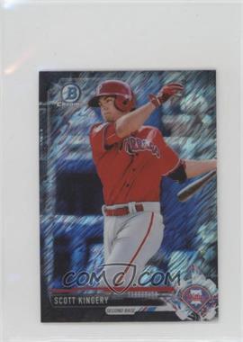 2017 Bowman Chrome Minis - Bowman Chrome Prospects - Factory Set Black Shimmer Refractor #BCP174 - Scott Kingery /100