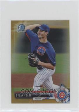 2017 Bowman Chrome Minis - Bowman Chrome Prospects - Gold Refractor #BCP124 - Dylan Cease /50