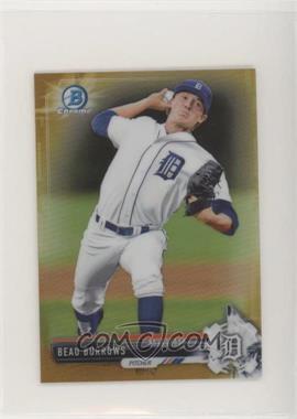 2017 Bowman Chrome Minis - Bowman Chrome Prospects - Gold Refractor #BCP9 - Beau Burrows /50