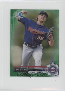 2017 Bowman Chrome Minis - Bowman Chrome Prospects - Green Refractor #BCP52 - Kohl Stewart /99