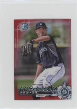 2017 Bowman Chrome Minis - Bowman Chrome Prospects - Red Refractor #BCP152 - Andrew Moore /10