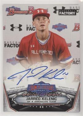 2017 Bowman Draft - All-America Game Autographs #UAA-12.1 - Jarred Kelenic /199