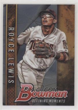 2017 Bowman Draft - Bowman Defining Moments #BDM-RL - Royce Lewis [EX to NM]