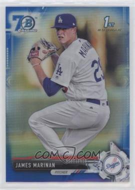 2017 Bowman Draft - Chrome - Blue Refractor 70th Anniversary #BDC-169 - James Marinan /200