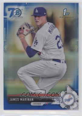 2017 Bowman Draft - Chrome - Blue Refractor 70th Anniversary #BDC-169 - James Marinan /200