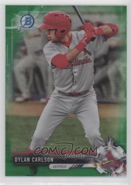 2017 Bowman Draft - Chrome - Green Refractor #BDC-89 - Dylan Carlson /99