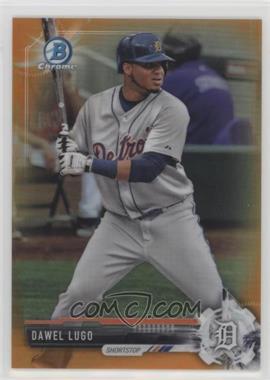 2017 Bowman Draft - Chrome - Orange Refractor #BDC-176 - Dawel Lugo /25