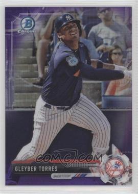 2017 Bowman Draft - Chrome - Purple Refractor #BDC-200 - Gleyber Torres /250