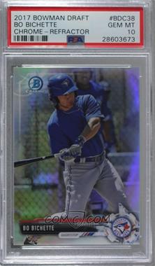 2017 Bowman Draft - Chrome - Refractor #BDC-38 - Bo Bichette [PSA 10 GEM MT]