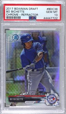 2017 Bowman Draft - Chrome - Refractor #BDC-38 - Bo Bichette [PSA 10 GEM MT]