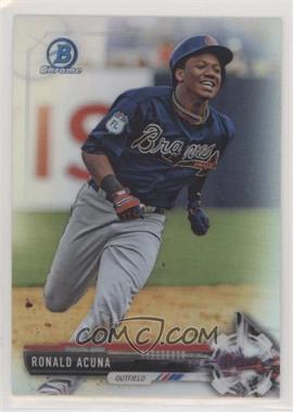 2017 Bowman Draft - Chrome - Refractor #BDC-39 - Ronald Acuna