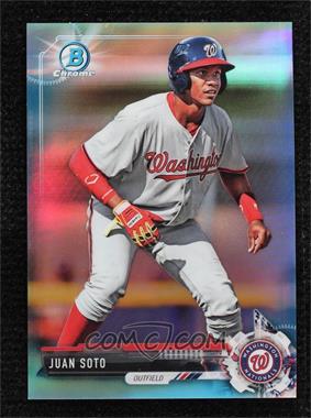 2017 Bowman Draft - Chrome - Sky Blue Refractor #BDC-162 - Juan Soto /399