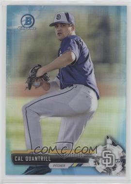 2017 Bowman Draft - Chrome - Sky Blue Refractor #BDC-21 - Cal Quantrill /399