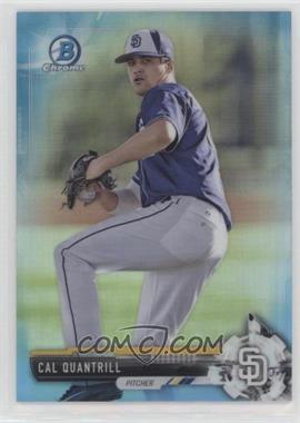 2017 Bowman Draft - Chrome - Sky Blue Refractor #BDC-21 - Cal Quantrill /399