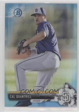 2017 Bowman Draft - Chrome - Sky Blue Refractor #BDC-21 - Cal Quantrill /399