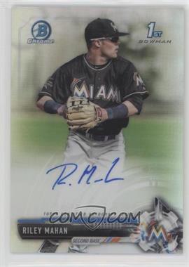 2017 Bowman Draft - Chrome Draft Pick Autographs - Refractor #CDA-RM - Riley Mahan /499