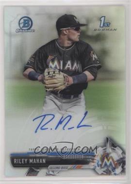 2017 Bowman Draft - Chrome Draft Pick Autographs - Refractor #CDA-RM - Riley Mahan /499