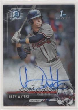 2017 Bowman Draft - Chrome Draft Pick Autographs #CDA-DW - Drew Waters