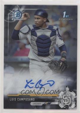 2017 Bowman Draft - Chrome Draft Pick Autographs #CDA-LC - Luis Campusano