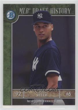 2017 Bowman Draft - MLB Draft History #MLBD-DJ - Derek Jeter