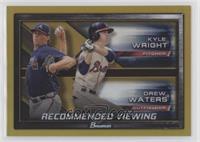 Kyle Wright, Drew Waters #/50