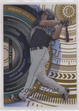 2017 Bowman High Tek - [Base] - Pattern 1 Circles Gold Rainbow #BHT-TO - Tyler O'Neill /50