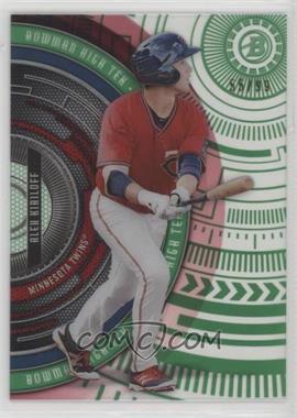 2017 Bowman High Tek - [Base] - Pattern 1 Circles Green Rainbow #BHT-AK - Alex Kiriloff /99