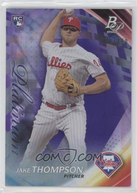 2017 Bowman Platinum - [Base] - Purple #11 - Jake Thompson /250