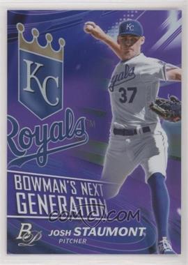 2017 Bowman Platinum - Bowman's Next Generation - Purple #BNG-JS - Josh Staumont /250 [EX to NM]