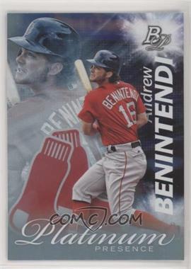 2017 Bowman Platinum - Platinum Presence #PP-ABE - Andrew Benintendi