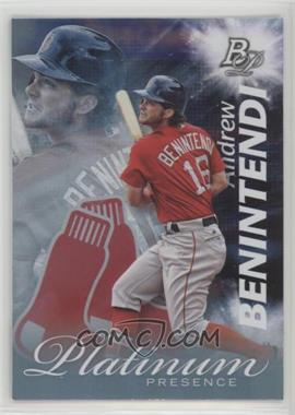 2017 Bowman Platinum - Platinum Presence #PP-ABE - Andrew Benintendi