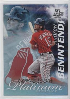 2017 Bowman Platinum - Platinum Presence #PP-ABE - Andrew Benintendi