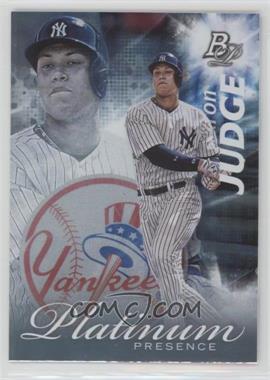 2017 Bowman Platinum - Platinum Presence #PP-AJ - Aaron Judge