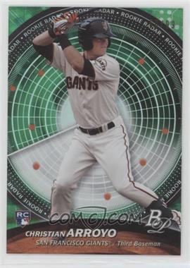 2017 Bowman Platinum - Rookie Radar - Green #RR-CA - Christian Arroyo /99