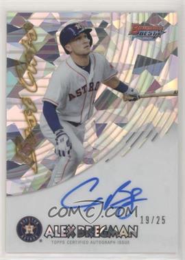 2017 Bowman's Best - 1997 Best Cuts Autographs - Atomic Refractor #97BCA-AB - Alex Bregman /25