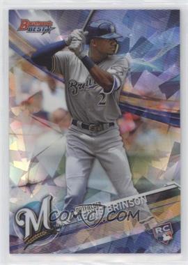 2017 Bowman's Best - [Base] - Atomic Refractor #42 - Lewis Brinson