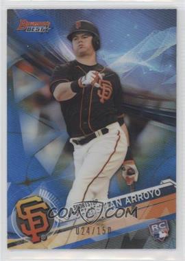 2017 Bowman's Best - [Base] - Blue Refractor #34 - Christian Arroyo /150