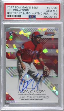 2017 Bowman's Best - Best of 2017 Autographs - Atomic Refractor #B17-JC - J.P. Crawford /25 [PSA 10 GEM MT]