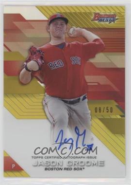 2017 Bowman's Best - Best of 2017 Autographs - Gold Refractor #B17-JG - Jason Groome /50