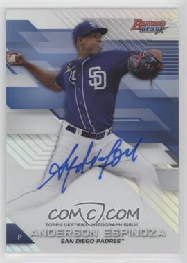 2017 Bowman's Best - Best of 2017 Autographs - Refractor #B17-AE - Anderson Espinoza
