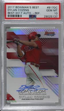 2017 Bowman's Best - Best of 2017 Autographs - Refractor #B17-DC - Dylan Cozens [PSA 10 GEM MT]