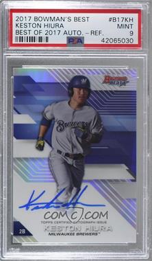 2017 Bowman's Best - Best of 2017 Autographs - Refractor #B17-KH - Keston Hiura [PSA 9 MINT]